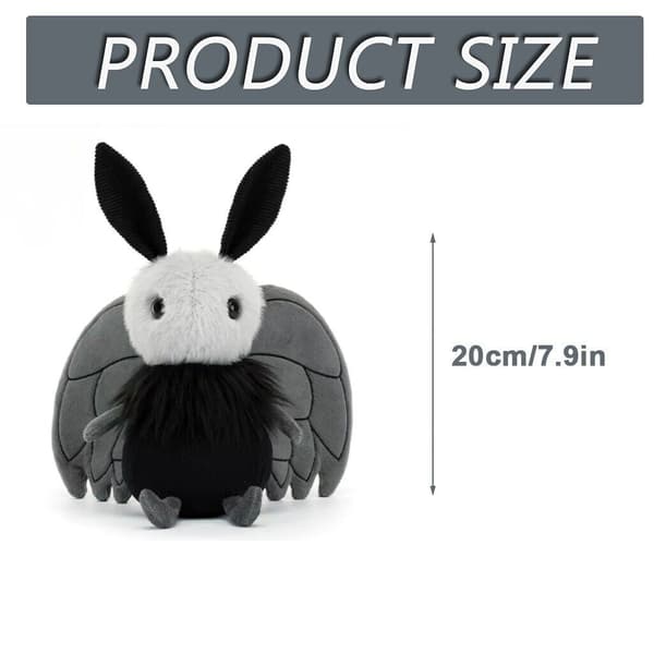 Kawaii Mothman Plyschdocka Mjuk Halloween Plyschleksak Barnpresent