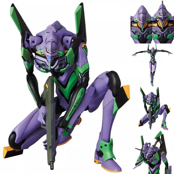 Anime EVANGELION EVOLUTION MAF080 Rörlig PVC Actionleksaker Modell Barn Presentfigur
