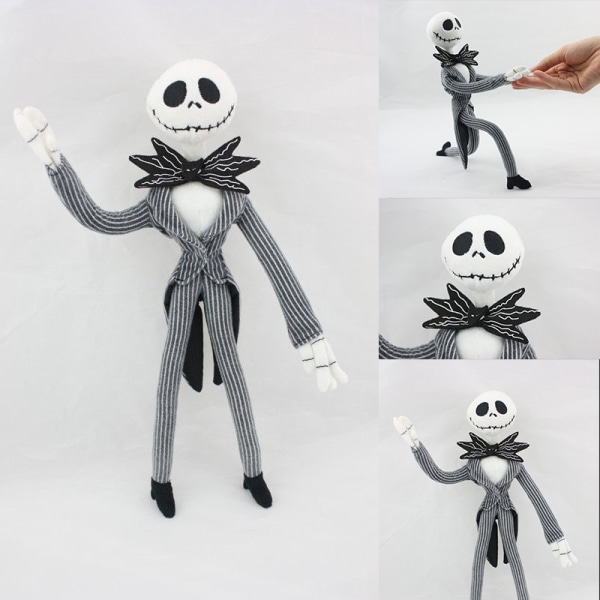 50cm Jack Skellington Plyschleksaker Hot Movie The Nightmare Before Christmas Doll