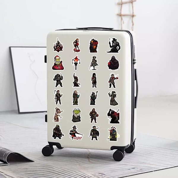 105X Darkest Dungeon Stickers Roguelike Permadeath Video Game Laptop Skateboard