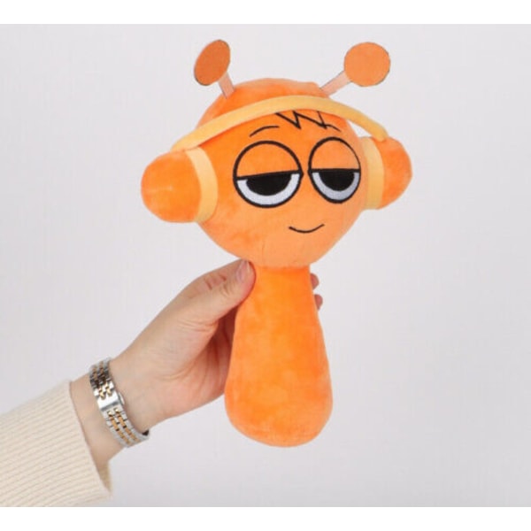 Sprunki Plyschleksak 20cm Simon Oren Winda Sprunki Karaktär Docka Plyschleksak Present Orange