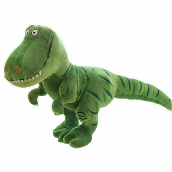 Dinosaur Plysch Doll Gosedjur Jätte Stor mjuk leksak Barn Presenter Söt green 40CM