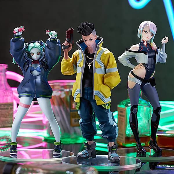 Figur Cyberpunk Edgerunners Anime Rebecca David Martinez Lucy Modell Leksak Samlarobjekt B with box