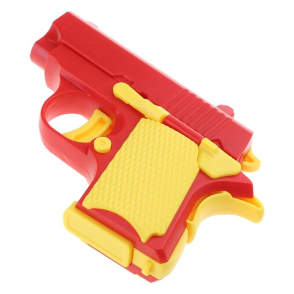 Stress relief Fidgets Toy Guns Lekfull underhållning Leksak Praktisk skämt rekvisita Orange