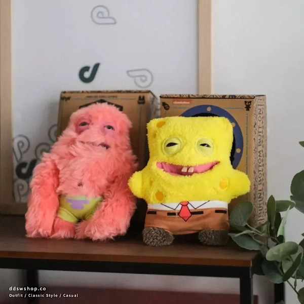 Fuggler SvampBob Fyrkant Patrick Stjärna Plyschleksak mjuk SpongeBob