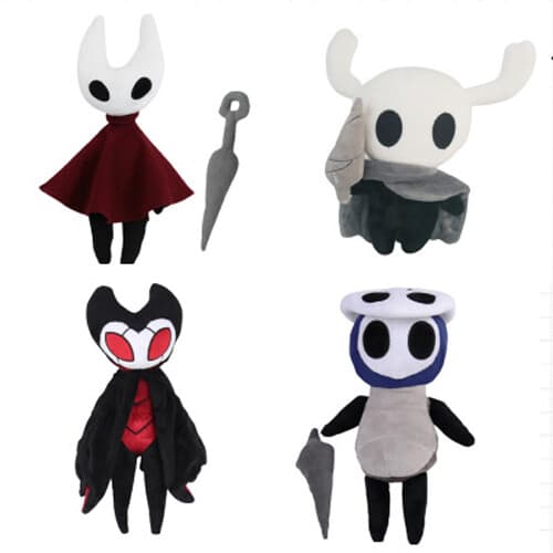 Hollow Knight Hornet Ghost Gosedjur Leksak SilkSong Barnpresent Mjuka Leksaker Grimm