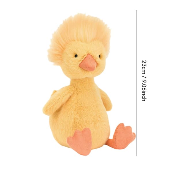 Jellycat Dorit Ankunge 23cm Mjuk Plysch Kramgo Barnkammarpresent Leksak för Bebis