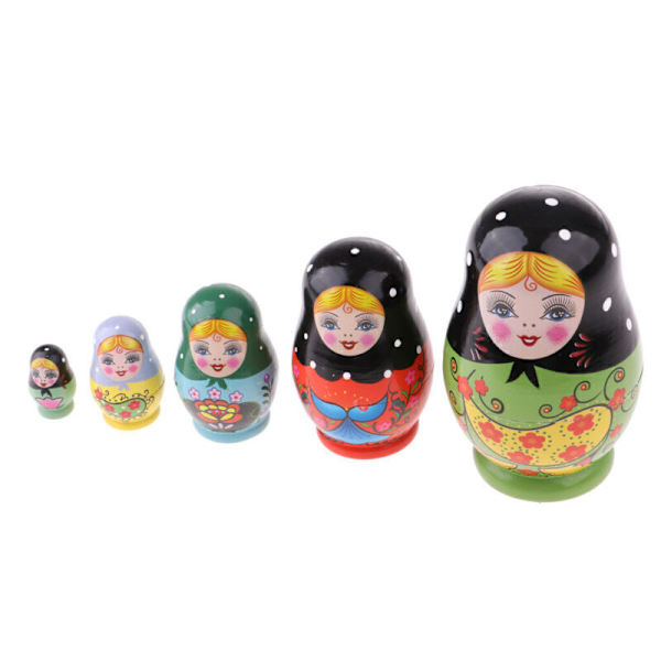 Dockor Ryska häckande docka Ryska häckande Stapling dockor Dockor Leksaker Matryoshka