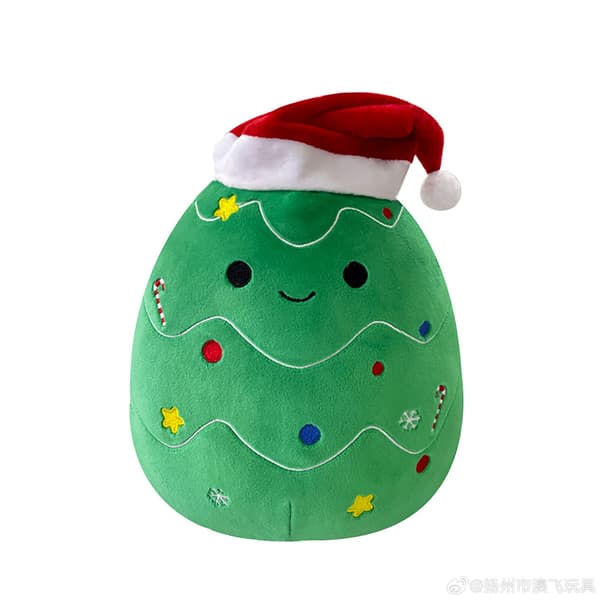 Squishmallows mjuk plyschleksak docka plyschkudde barnleksak present Schneemann