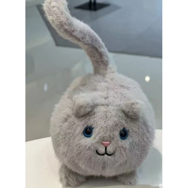 Jellycat Kitten Caboodle Ljusgrå Plyschleksak NWT Gosig Samlarobjekt Present mjuk