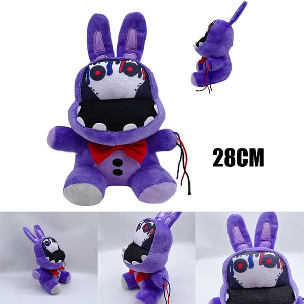 FNAF Security Breach Bonnie Doll Plysch Mardröm Freddy Gosedjur Present