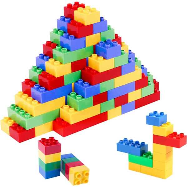 Mega Byggklossar för Barn Utbildande Byggleksaker Tegelstenar Set 150st Toy Set 150pcs