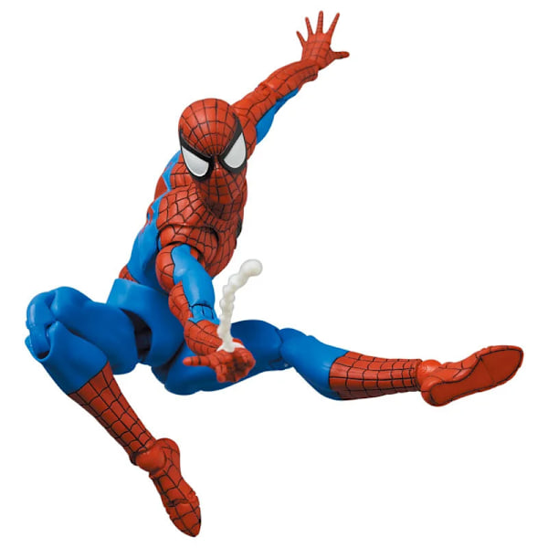 MAFEX No.185 Amazing Spider-Man Klassisk Kostym Ver 6" Actionfigur Samlarobjekt