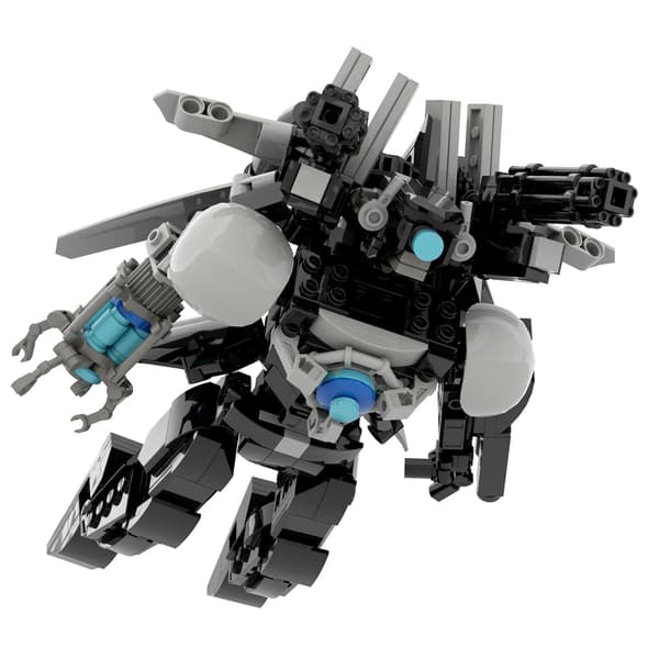 Skibidi Toalettblock Titans Cameraman Titans Speaker Man Building Blocks Figur A