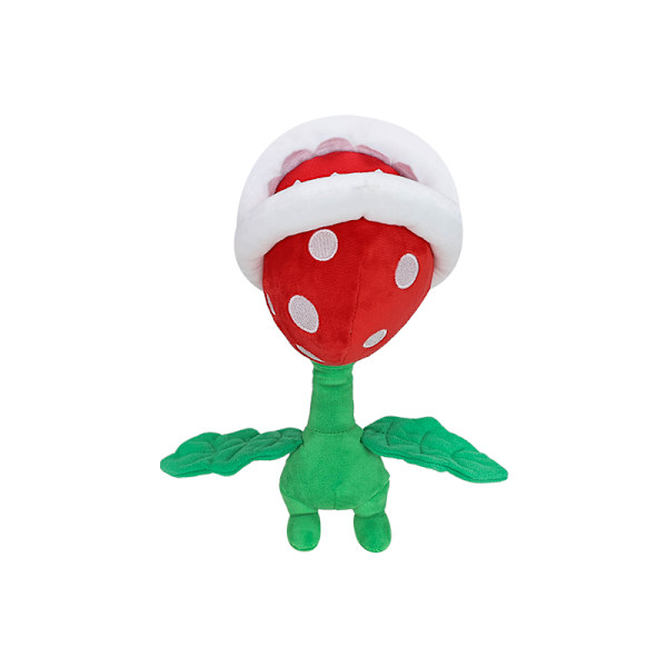 Super Mario Bros Wonder plyschleksaker Elefantstoppad docka Julklappar för barn Trottin' Piranha Plants -10 inch