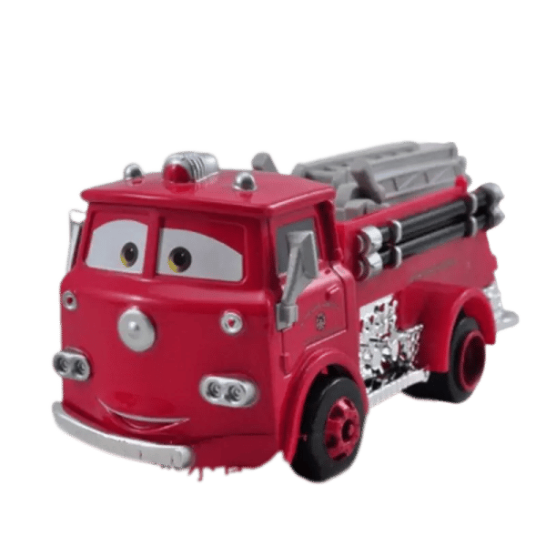 Färgglad animationsstil barnpresentmodellbil SmallRed