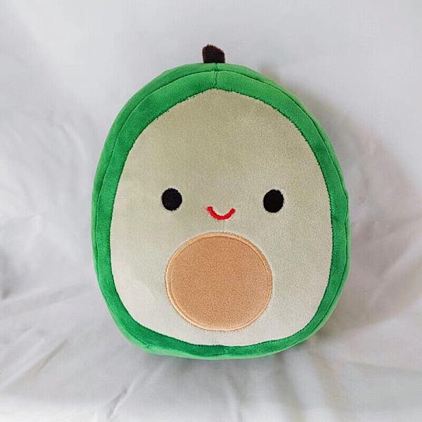 Squishmallows Docka Plyschleksak Kudde Stoppad Kuddleksak Tecknad Mjuka Leksaker Julklapp Avocado