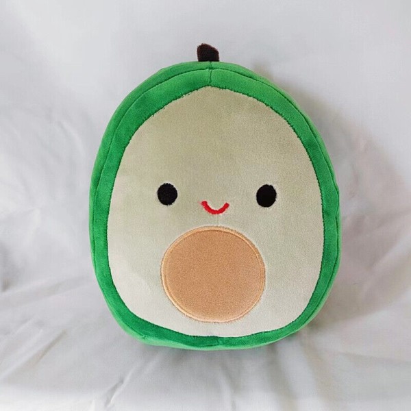 Squishmallows Doll Plyschleksakskudde Fylld kudde Tecknad mjukisleksaker Julpresent Avocado