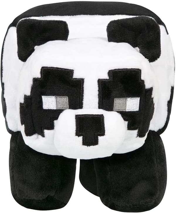 25 cm äventyr Panda Minecraft Plyschleksak Mjuk stoppad docka Djurplyschpresenter