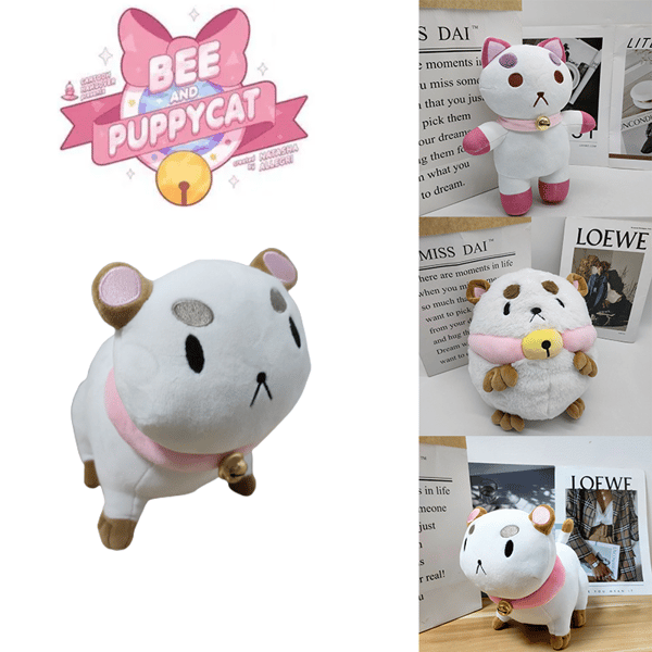 Bee and PuppyCat Plyschleksak Docka Bell Kitten Mjukt Gosedjur Julklappar