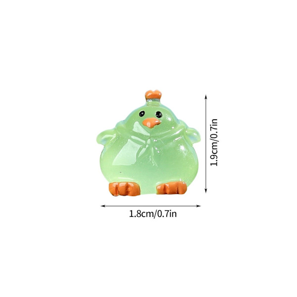 Glow-in-the-dark Valp Micro Potted Landskapsarkitektur Widget Console Light Dog Decora A