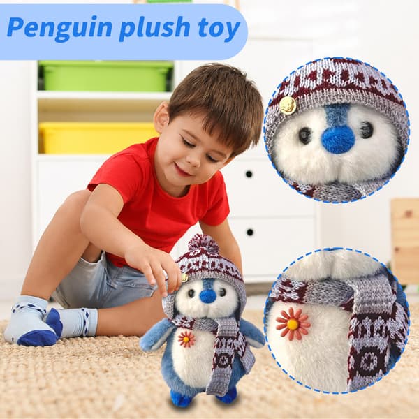 Mjukdjur Leksak Present Rolig Ny Mjuk Lugnande Docka 27 Gray One Size