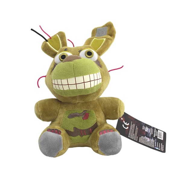 FNAF Spring Trap Plyschdocka Five Nights at Freddy's Mjuk Leksak Barn Vuxna Gåva