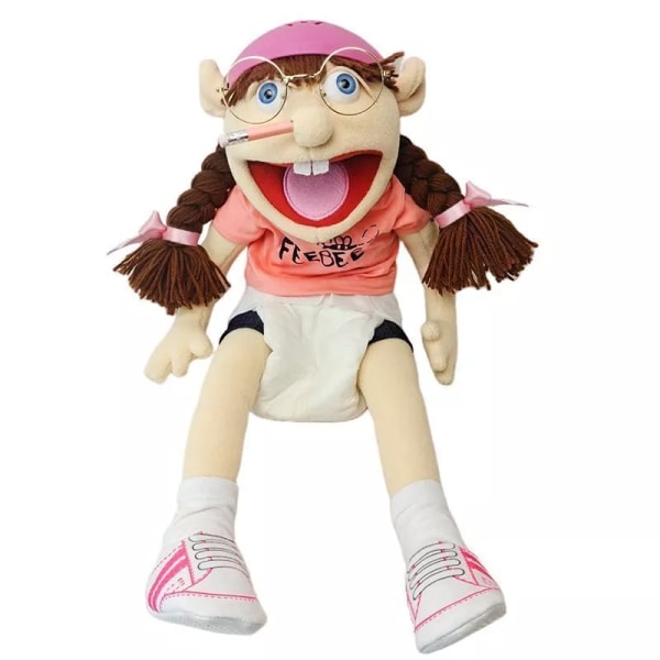 Jeffy Hand Puppet Boy Joseph Cody feebee Plyschleksaksdocka Avtagbar present Jeffy Sister 60CM