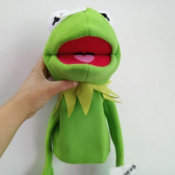 60 cm Kermit the Frog Handdocka Mjuk Plyschdocka Leksak Barn Födelsedag