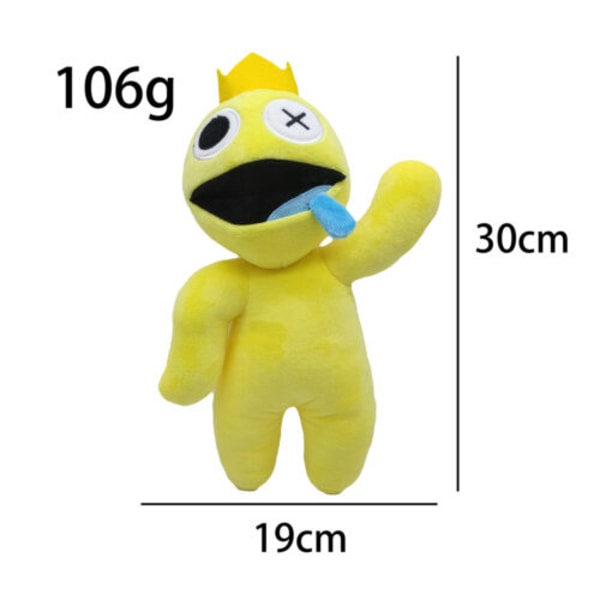 Roblox Rainbow Friends Plyschleksak Premium Mjuk Docka Barn Påskgåva Yellow duck 30cm