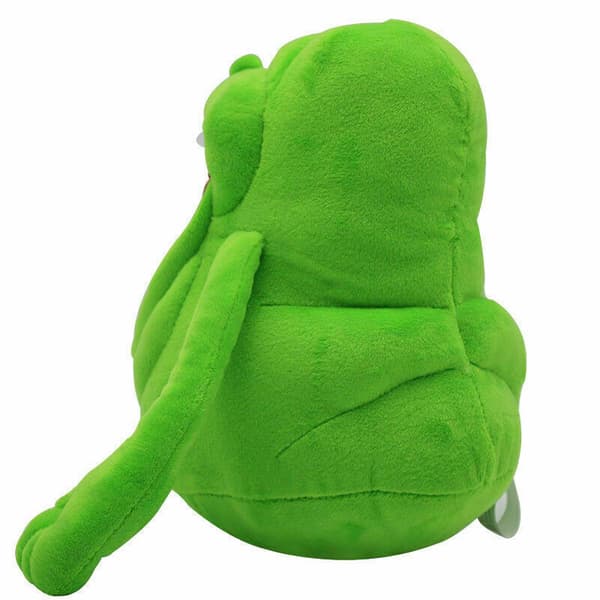Ghostbusters Slimer Plyschdocka Mjuk fylld Söt Spökstoppade Barnleksakspresenter A