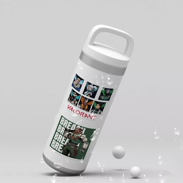 50X Valorant Video Game Characters Stickers Laptop Scrapbook Hydro Flasks Telefon