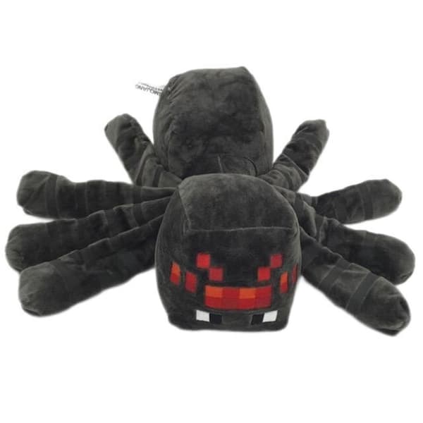 1/2/4 st My World Plyschleksak Docka Bläckfisk Fladdermus Spindel Minecraft Mjuk Docka Present Barn 16cm Little Spider