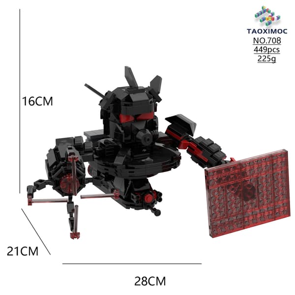 Mini Kameraman Modell Byggklossar Set för Skibidi Toalett MOC Klossar Leksaker Kit 708