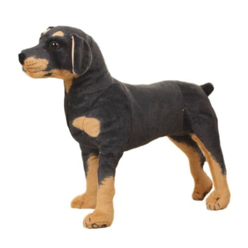 Stående Hund Plyschdocka Simulation Hund Gosedjur Födelsedag Barn Present-HET 50cm