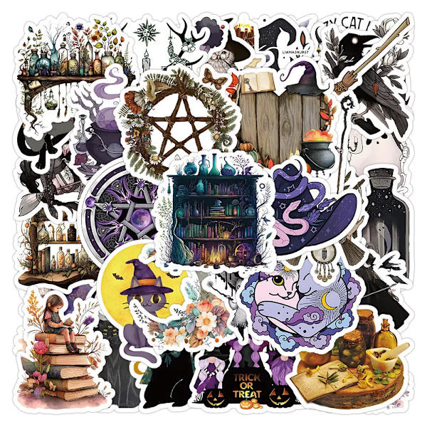 50X Magic World Theme Harry Potter Owl Witch Waterproof Hydro Flasks Stickers