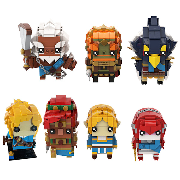 The Legend of Zelda Karaktär Modell Byggklossar Barn Pedagogisk Leksak Present Zelda - Princess  142pcs