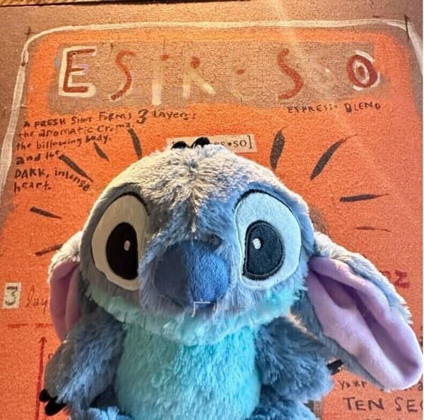 Stitch Docka Interstellär Baby Stitch Plyschleksak Gåva Högkvalitativt Tyg Mjuk