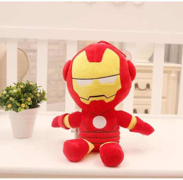 27 cm MARVEL THE AVENGERS Hero plyschdocka Spiderman mjuka fyllda leksaker Barnpresent Iron Man