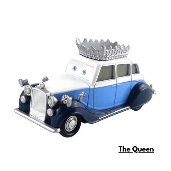 Disney Pixar Bilar Blixten McQueen 1:55 Diecast Modellbil Leksak Julklapp Pojke The Queen