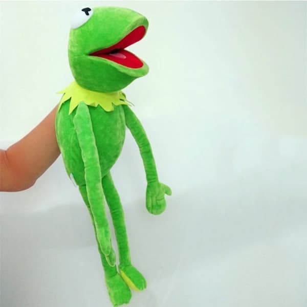Kermit the Frog Handdocka fylld mjuk plyschdocka leksak Julklappar för barn 60cm Full Body