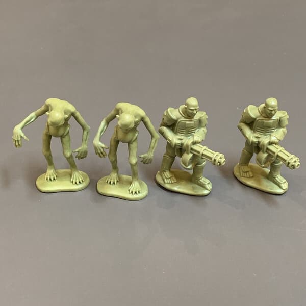 NY Fallout Nanoforce Serie 1 Armébyggarfigur Kollektion Volym 2 LEKSAKS PRESENTER