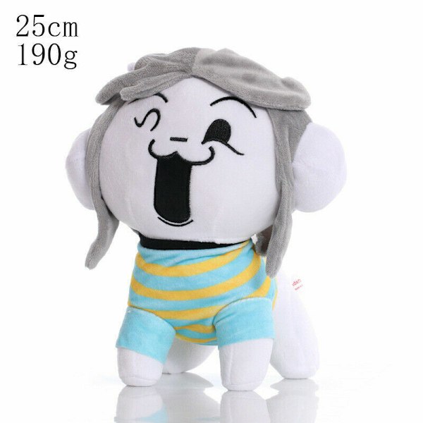 Deltarune Undertale Lancer Ralsei Asriel Plysch Figur Leksak Mjuk Fylld Docka Gåva Standing Dog 25cm