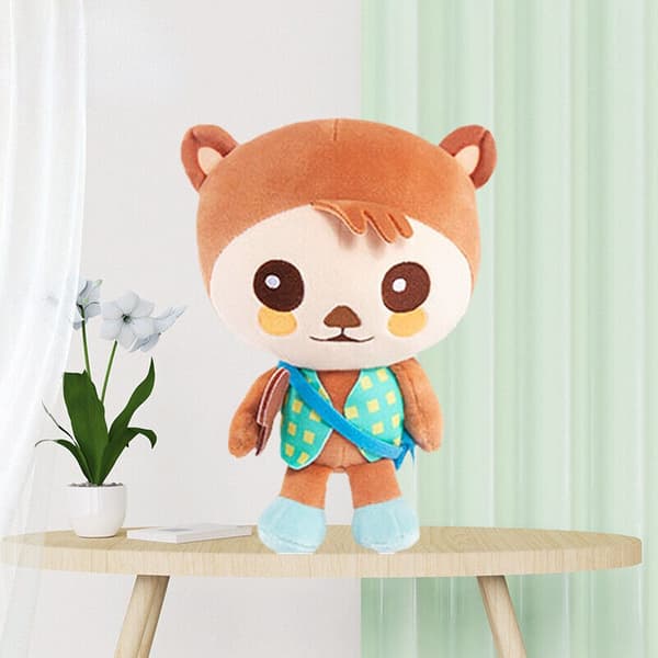 Nya Octonauts Besättning Kapten Barnacles Peso Plyschdocka Gosedjur Leksaker Barn Presenter 16-30cm 16cm Vegimal Tunip