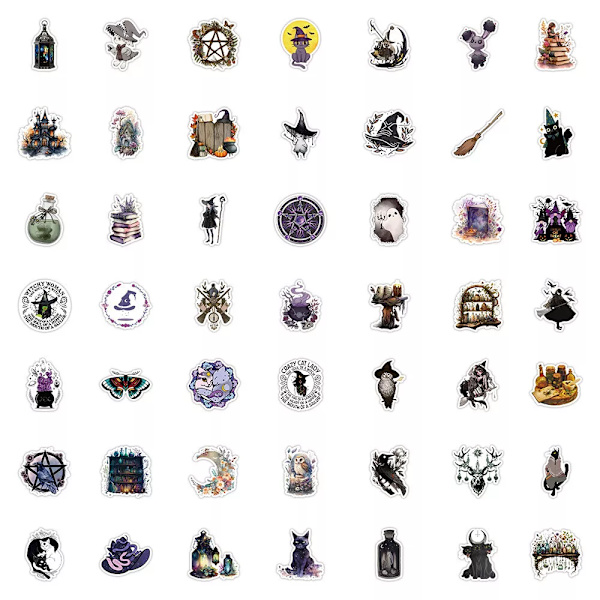 50X Magic World Theme Harry Potter Owl Witch Waterproof Hydro Flasks Stickers