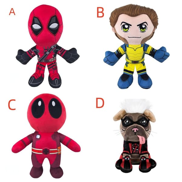 Ny Deadpool Marvel Deadpool Wolverine Film Plysch Mjuk Leksak Julklapp Barn C-27CM