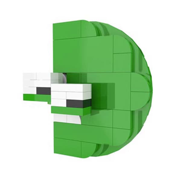 MOC Byggklossar Set Pusselmontering bokstav Monster legend-serien Gåva Lowercase 26 letters