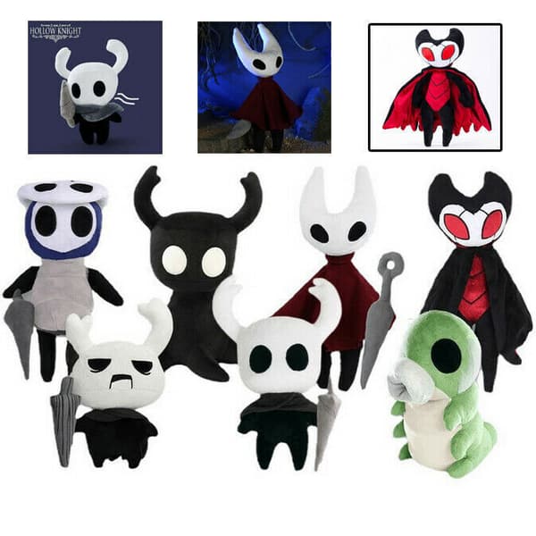 Hollow Knight Hornet Ghost Gosedjur Leksak SilkSong Barnpresent Mjuka Leksaker 25cm Dark Soul