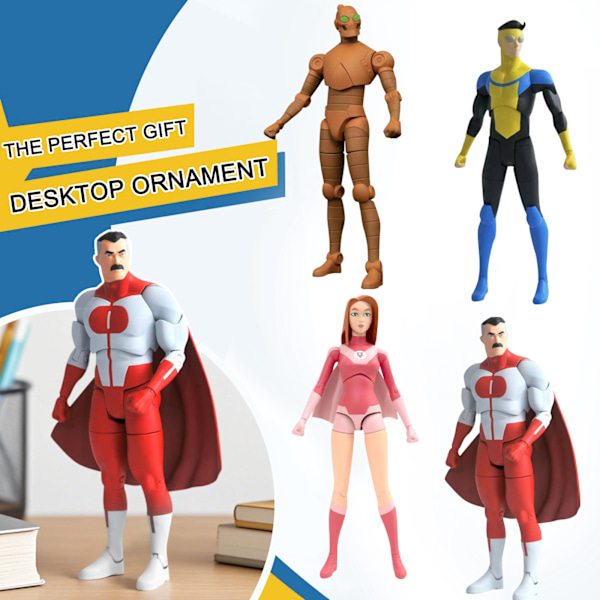 Invincible Actionfigur Leksaker Samlarobjekt Actionfigur Spel Ornament Leksaker NY D One Size