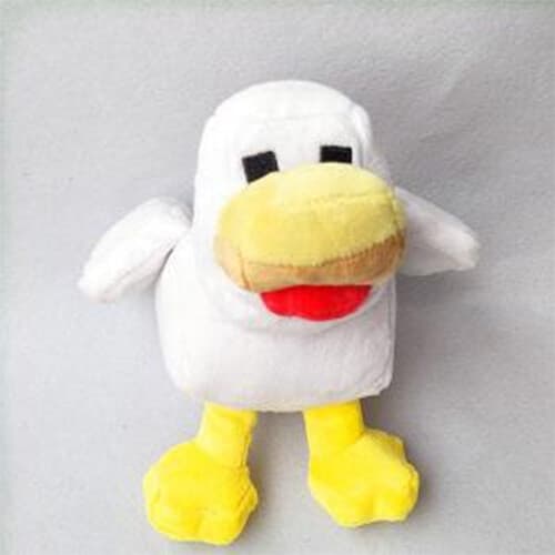 För 18cm Minecraft Plyschdocka Kyckling Mjuk Plysch Mjukt Gosedjur Barnpresent